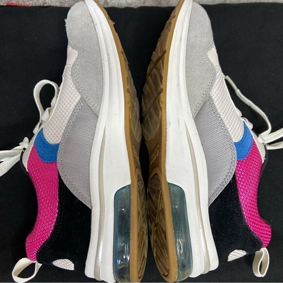 Skechers Bobs Pulse Air Sunrise Song White Grey Sneakers Size 6.5 - Picture 9 of 13